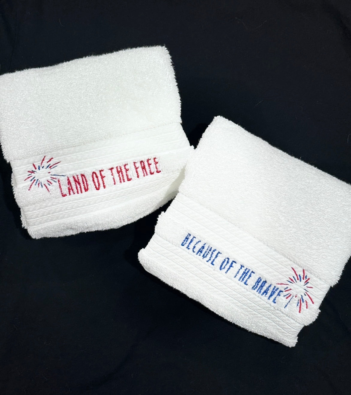 4th of July Hand Towels